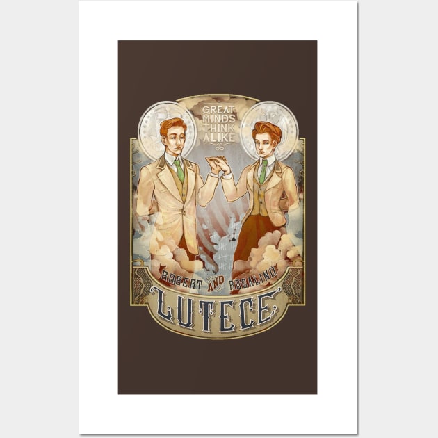 Bioshock Infinite Lutece Wall Art by gruntcooker